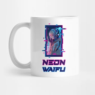 Cyber Futuristic Girl - Anime Shirt Mug